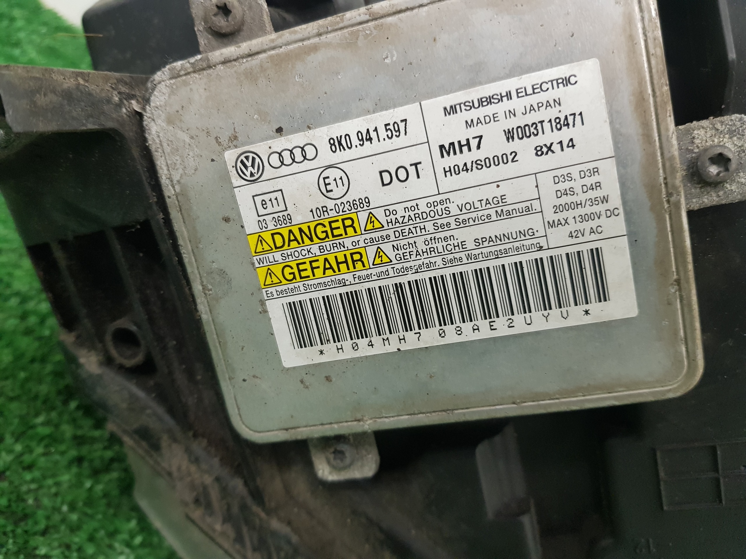 light left front LIFT AUDI A6-C6 8K041597 4F0941003CP