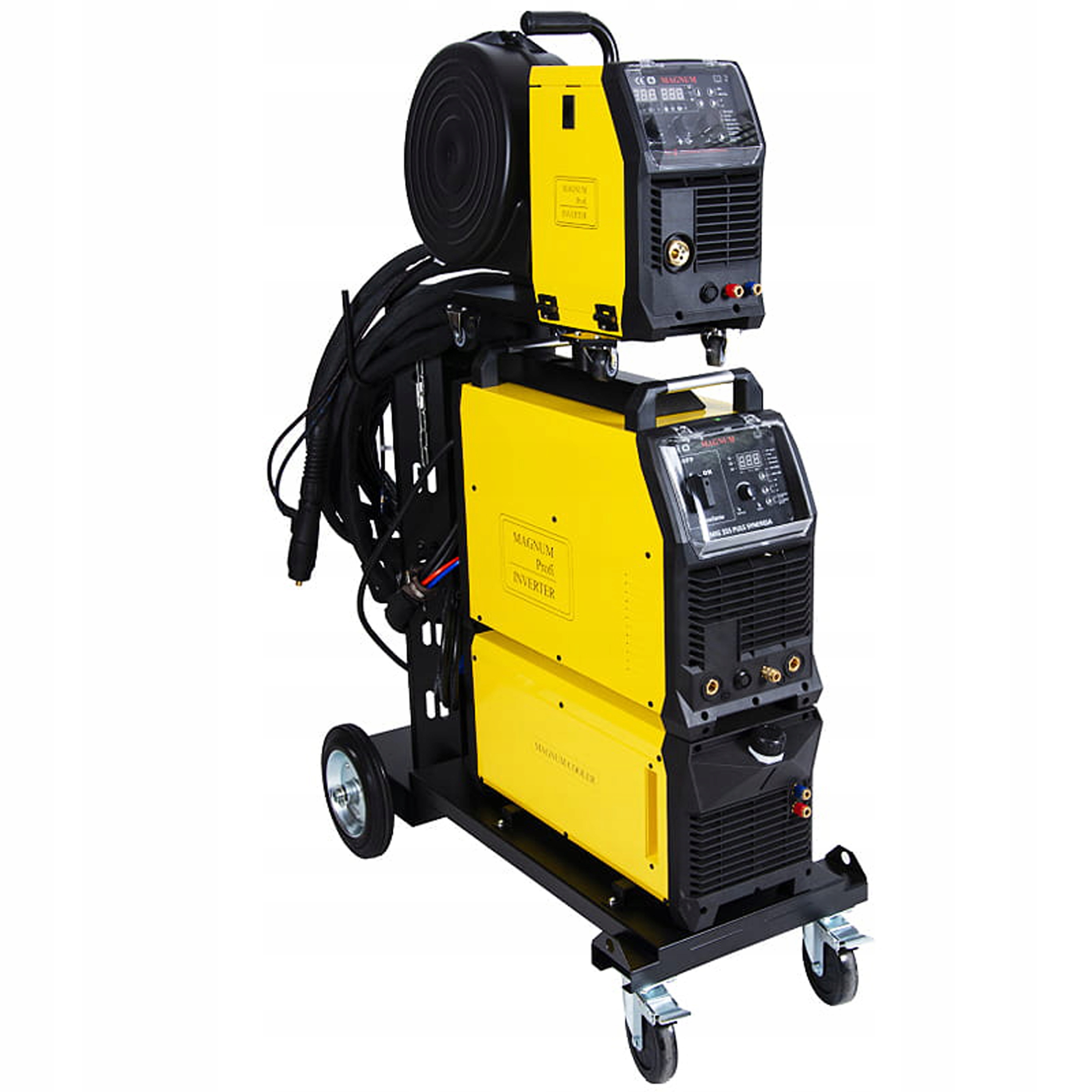 Svářečka Migomat Magnum Mig 505 Puls Synergie Mma Tig Alu Igbt 400V 500A 4R