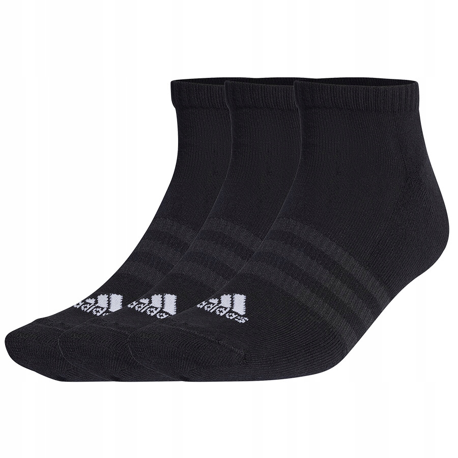 Ponožky adidas Cushioned Low-Cut 3PP IC1332 čierna 37-39