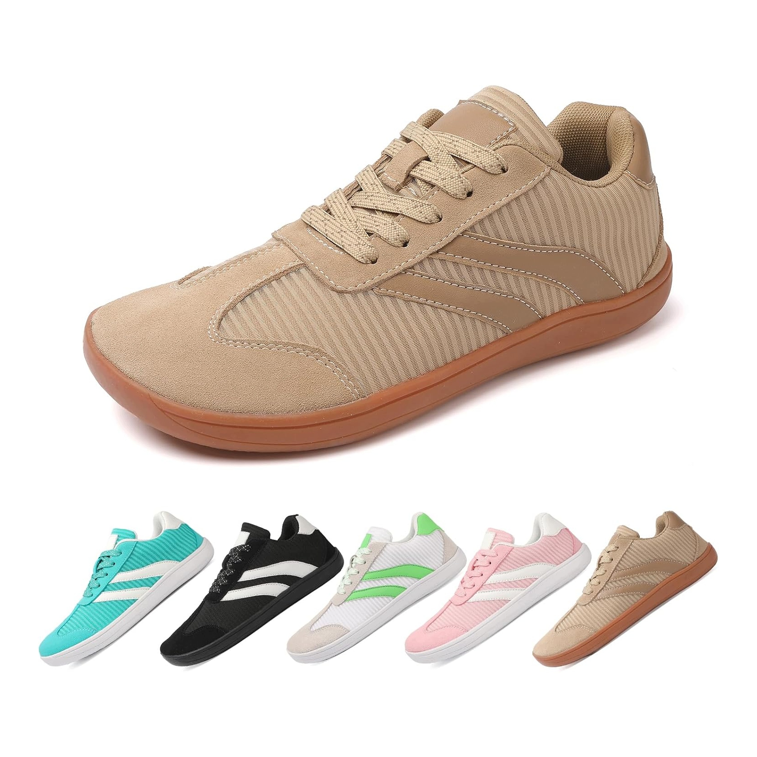 Buty do biegania w terenie sportowe barefoot zero drop szeroki przód 37