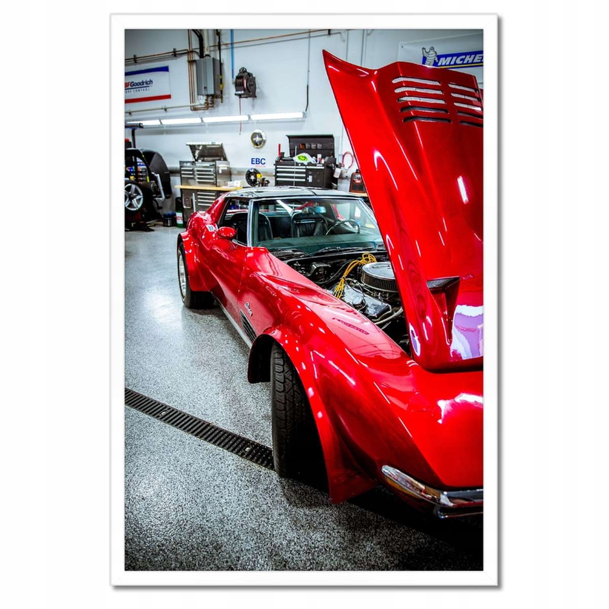 Plakáty v rámu 40x60 Corvette