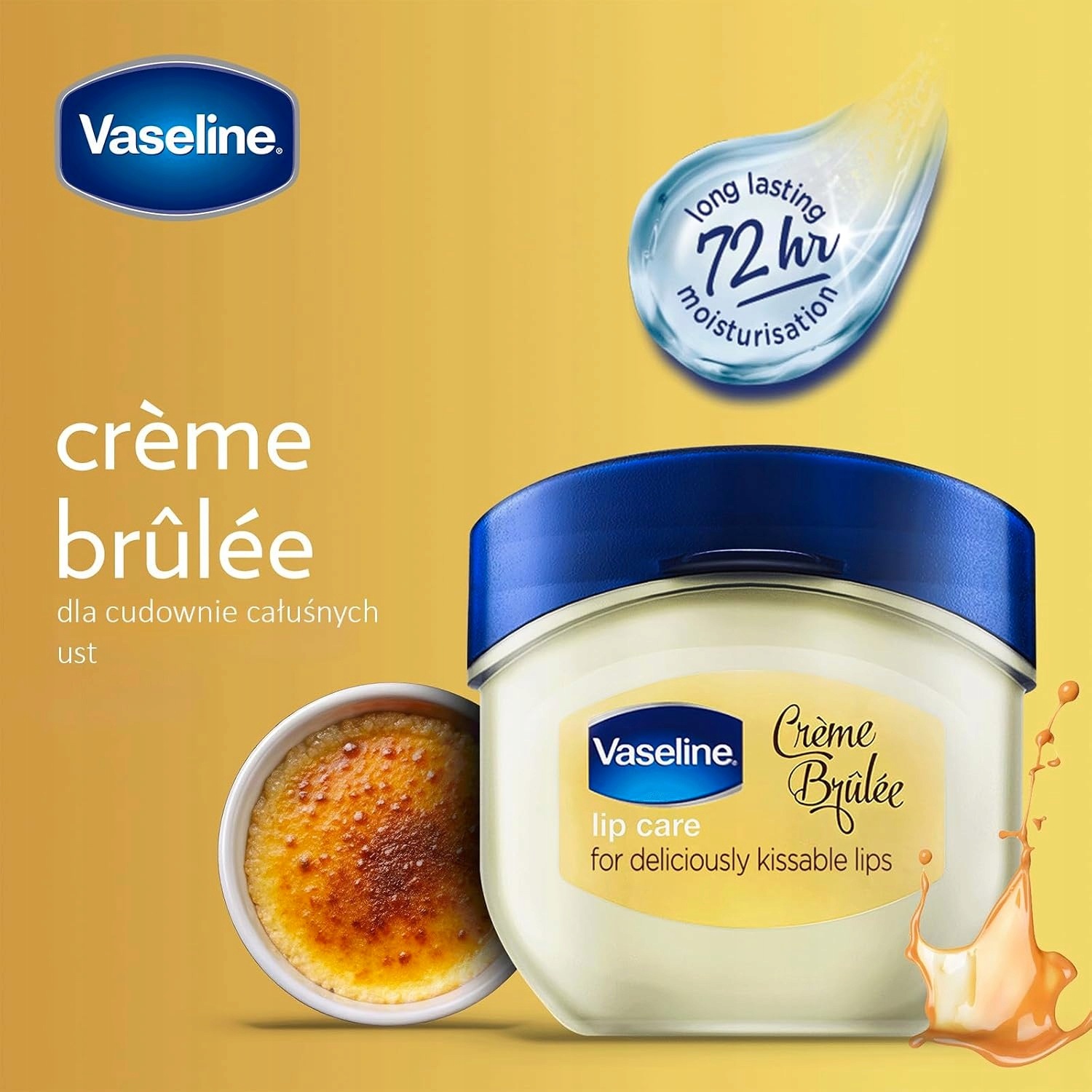 Vanilkový Balzám Na Rty Creme Brulee Pro Hydrataci Rtů