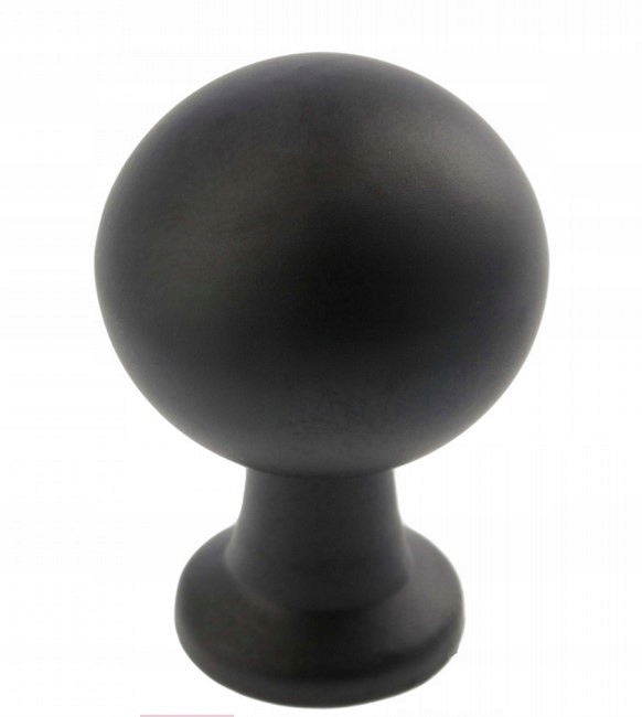 

Gałka meblowa Loft Nordi czarna okrągła fi-20 mm