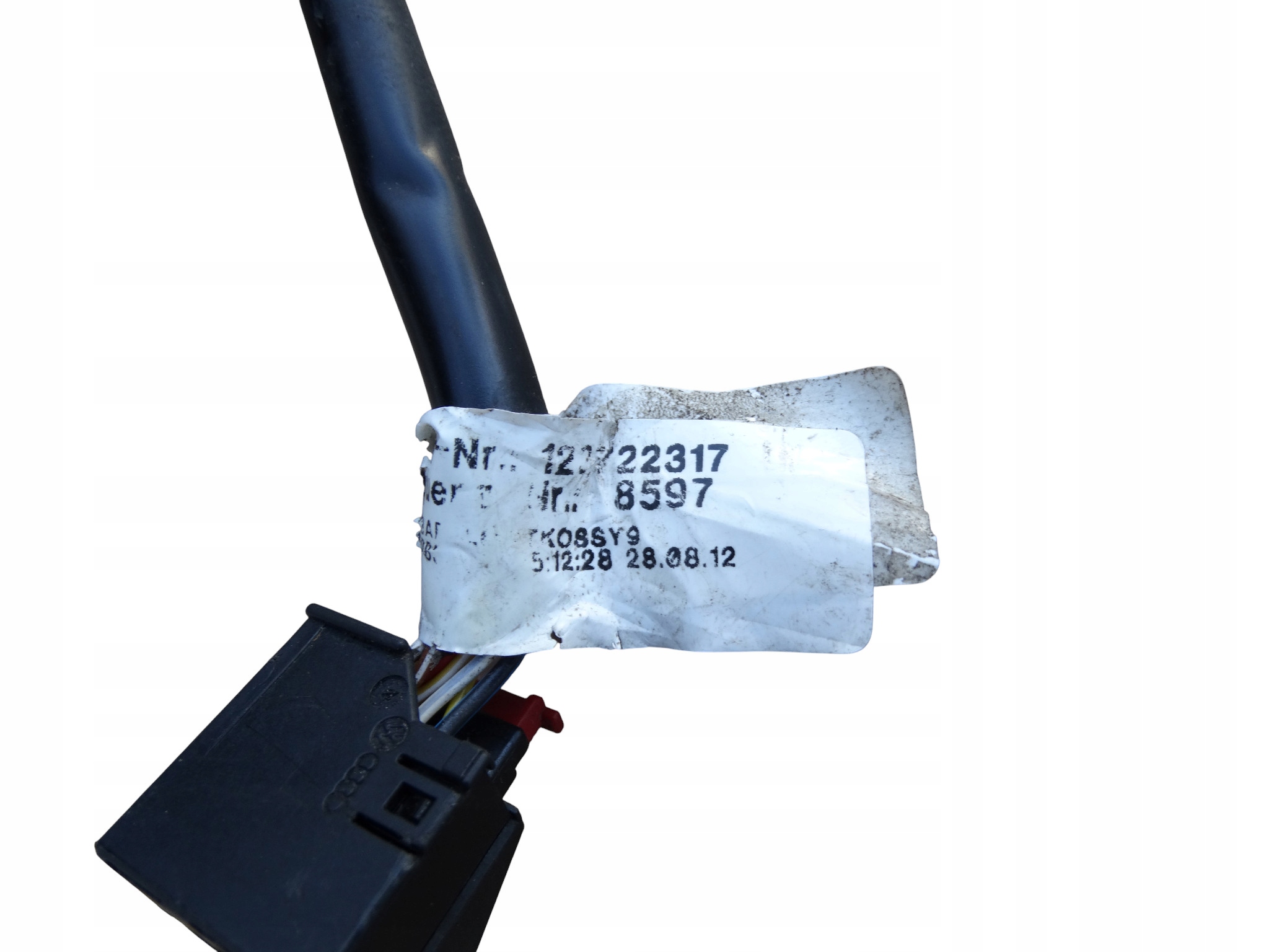 AUDI A7 C7 4G mirror left 9 PIN 9PIN LY9C BIALE original
