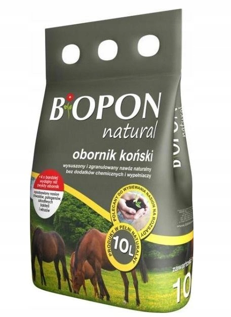 

Biopon obornik granulowany koński 10l