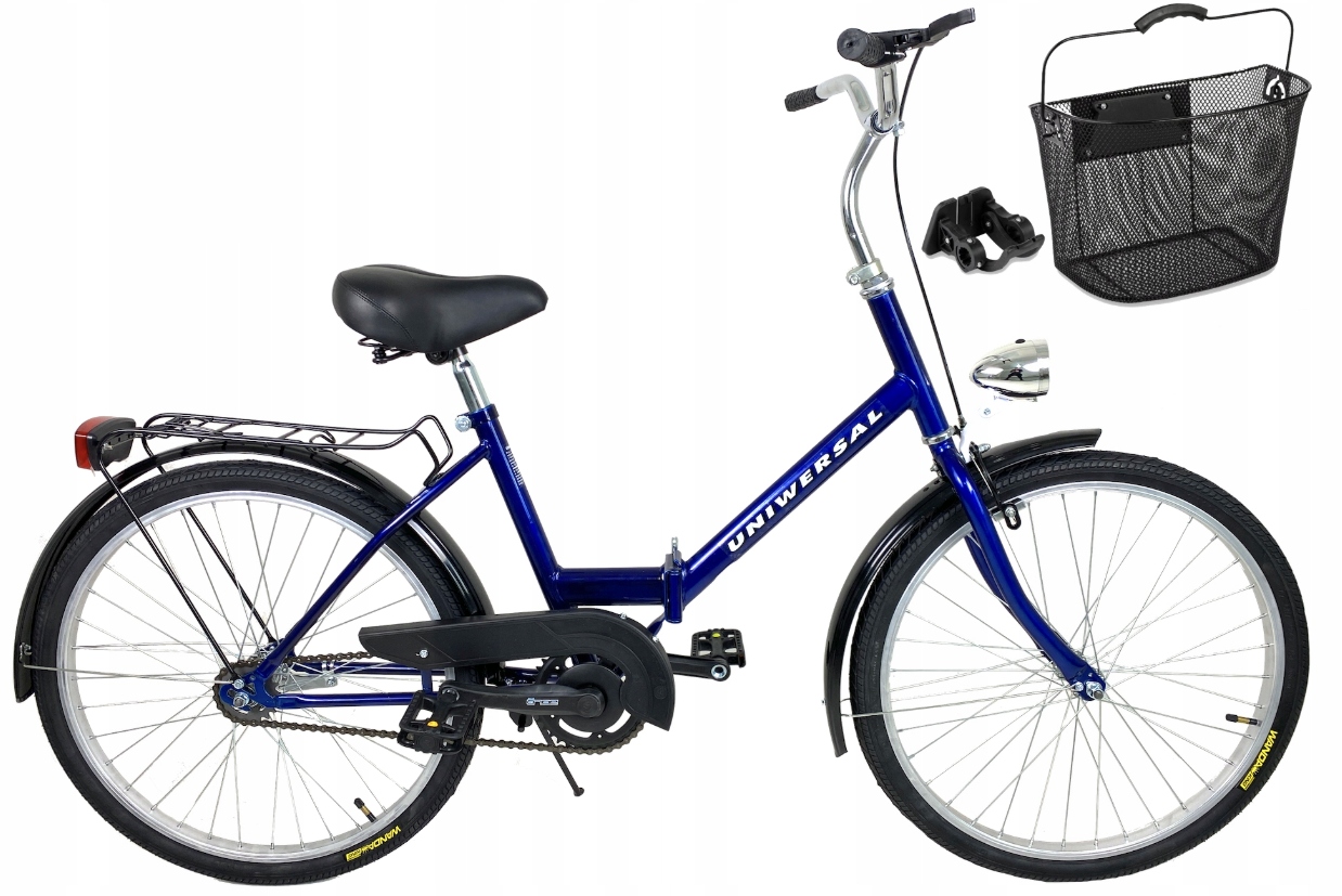 Rower Składany Miejski Montemar Uniwersal 24' Składak Męski Damski Jubilat