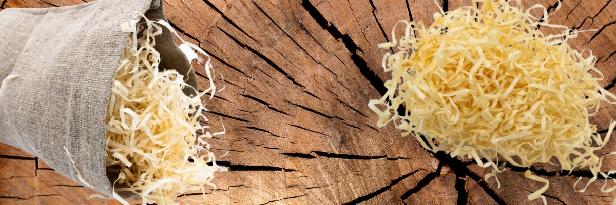 Wypełniacz do paczek WEŁNA DRZEWNA Sianko 100g Waga 0.1 kg