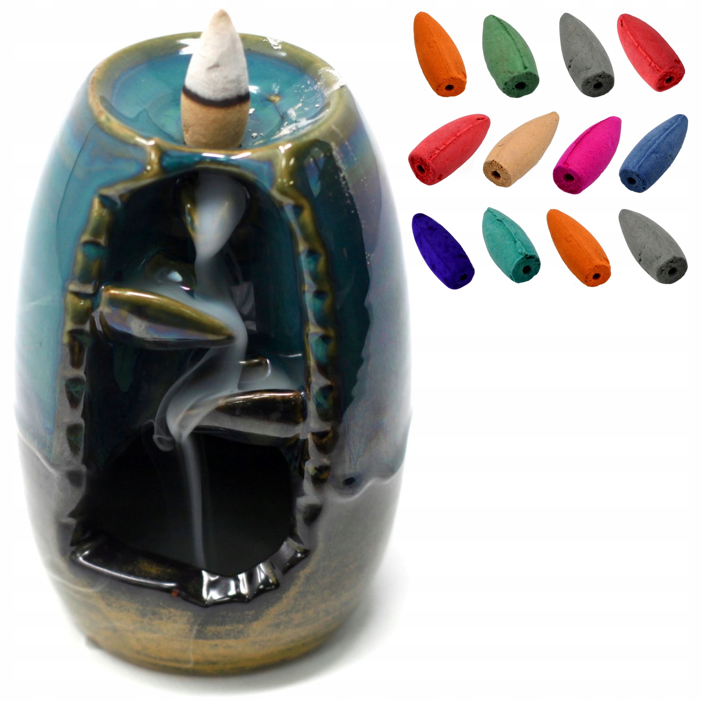 Kominek zapachowy BackFlow WAZA mix 12 KADZIDEŁ