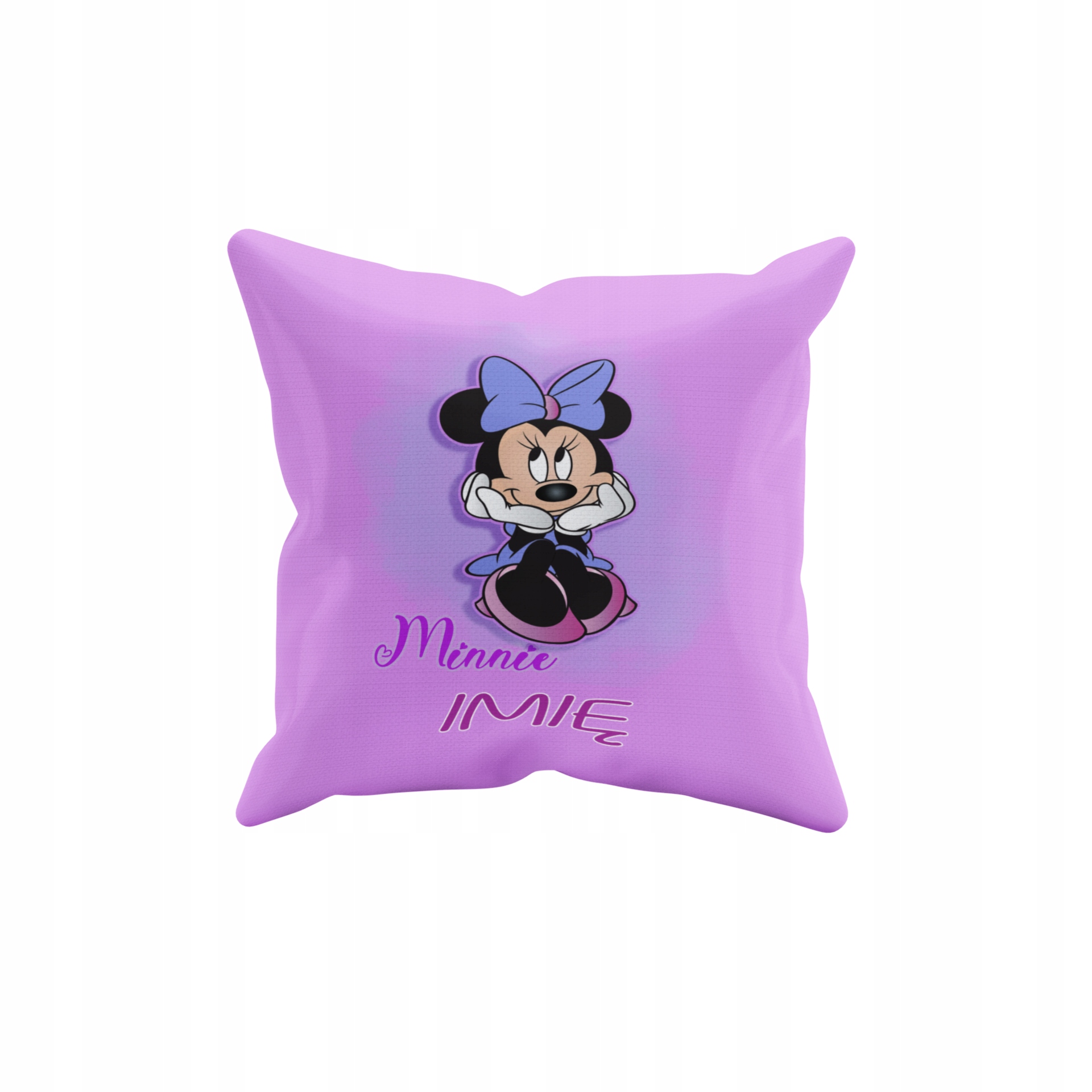POSZEWKA NA PODUSZKĘ JAŚKA DO PRZEDSZKOLA MYSZKA MINNIE + IMIĘ GRATIS Waga produktu z opakowaniem jednostkowym 0.5 kg