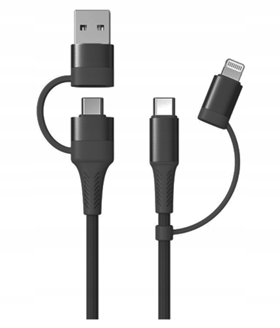 

Kabel Ładowarka 3W1 Transfer Transmisja Danych