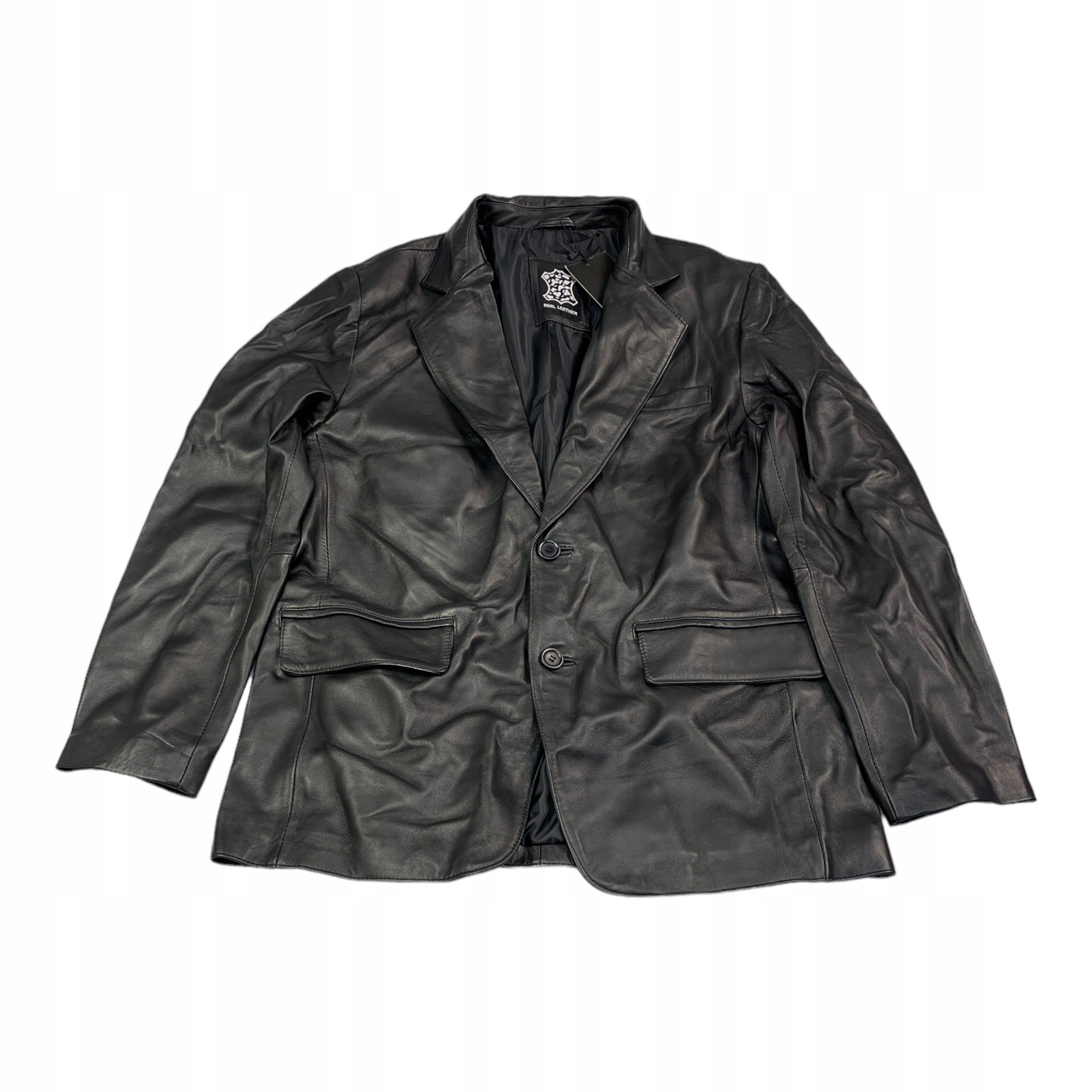 Dámský kožený kabát Real Leather L