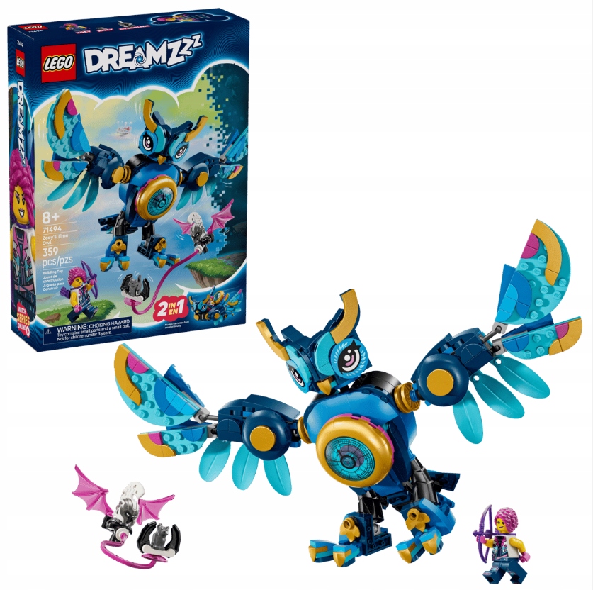 Lego DREAMZzz 71494 Sova času Zoey