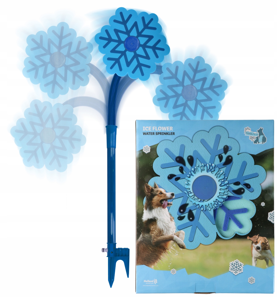 Levně Zahradní zavlažovač pro psa Ice Flower CoolPets
