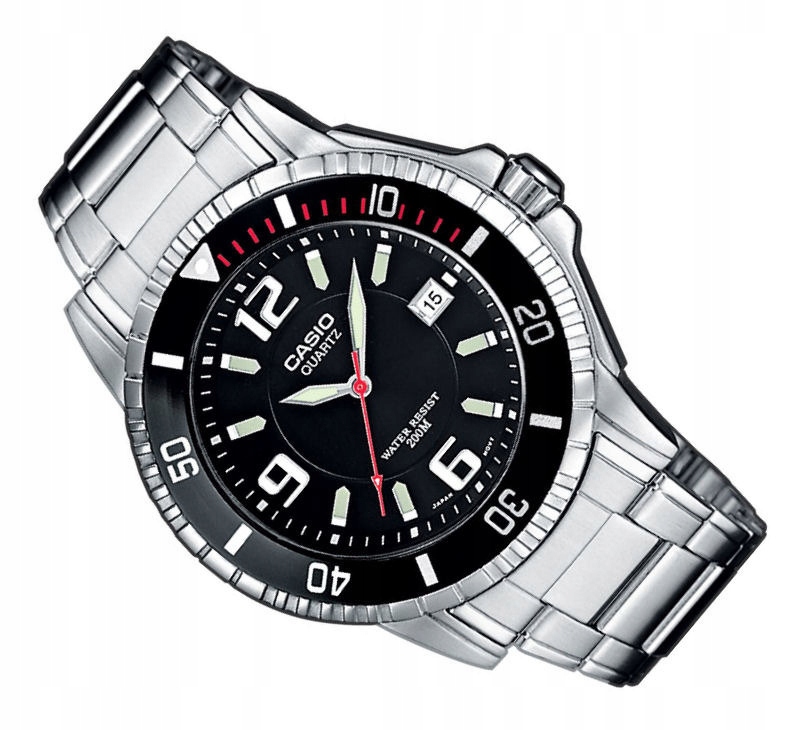 Pánské Ocelové Hodinky Casio Diver MTD-1053D -1AV