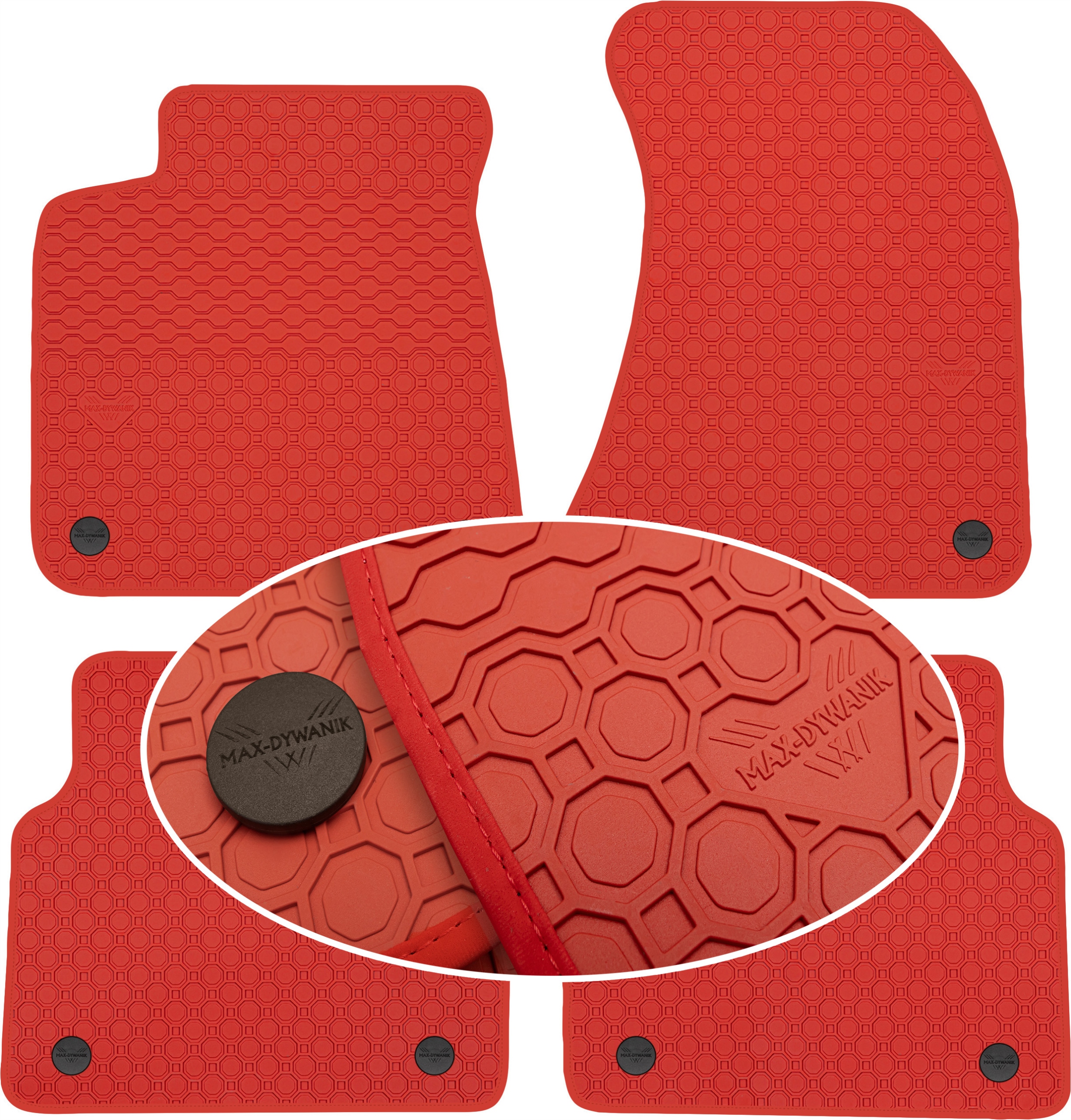 Коврики Max-Коврик резиновые 100449670400 4 el.