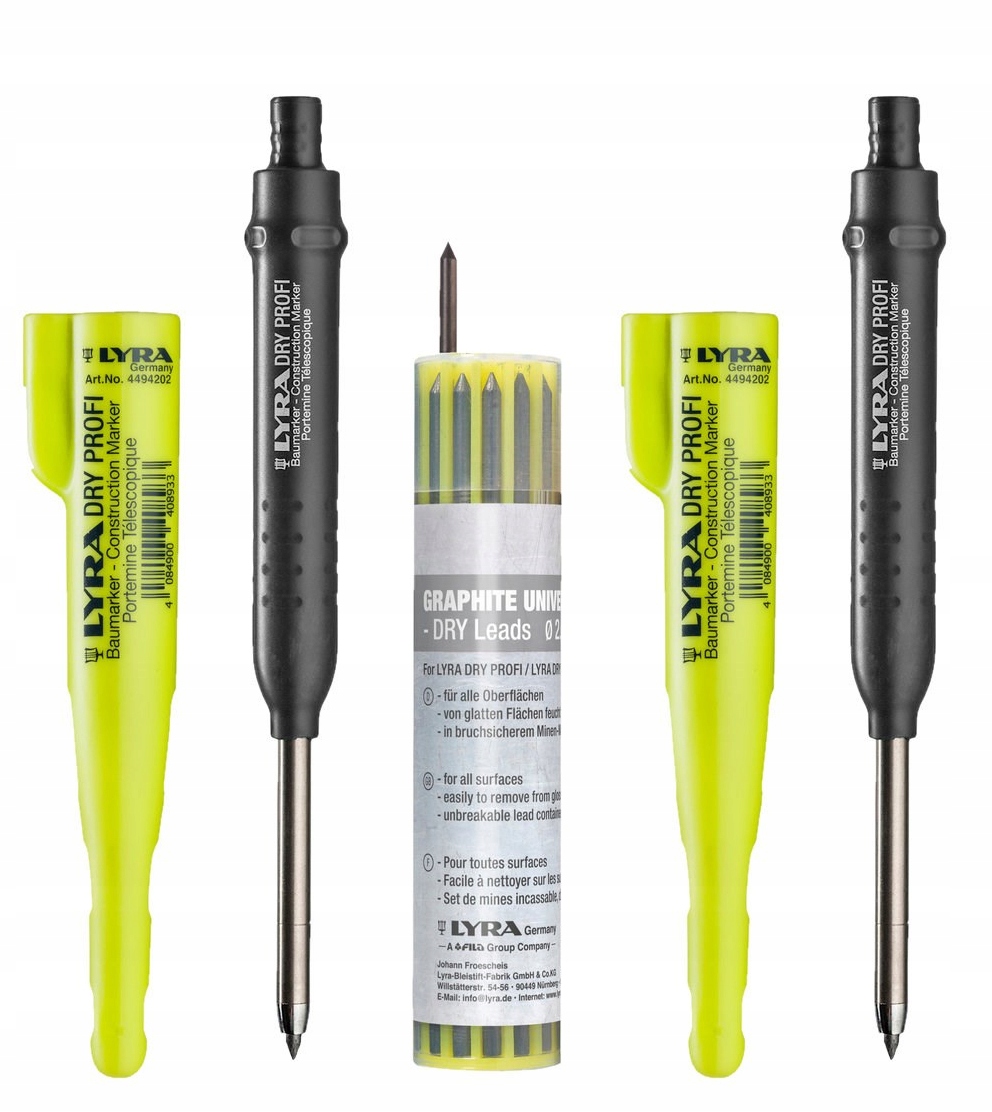 OŁÓWEK AUTOMATYCZNY Z TEMP. X2 +WKŁADY 12SZT LYRA