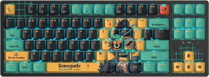 Mechanická Klávesnice A4TECH Bloody AT87 Renegade Usb Alpha Rgb 87-KEY