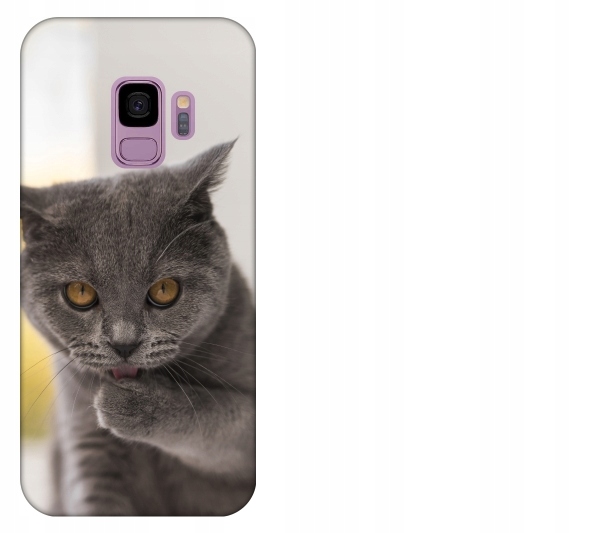 

Etui pokrowiec Samsung Galaxy S9 Kot kotek smieszn