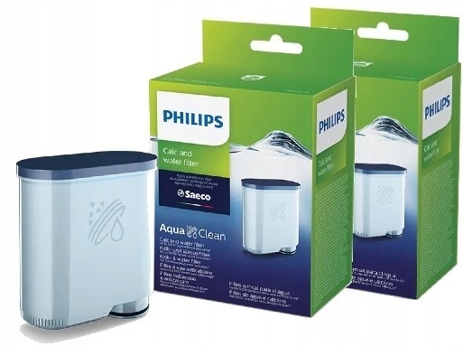 

2x Filtr ekspresu Philips Saeco AquaCLEAN Oryginał