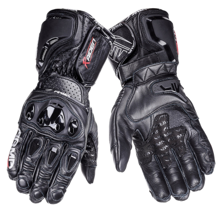 

Długie Rękawice Motocyklowe Skórzane Wolf Raiden M