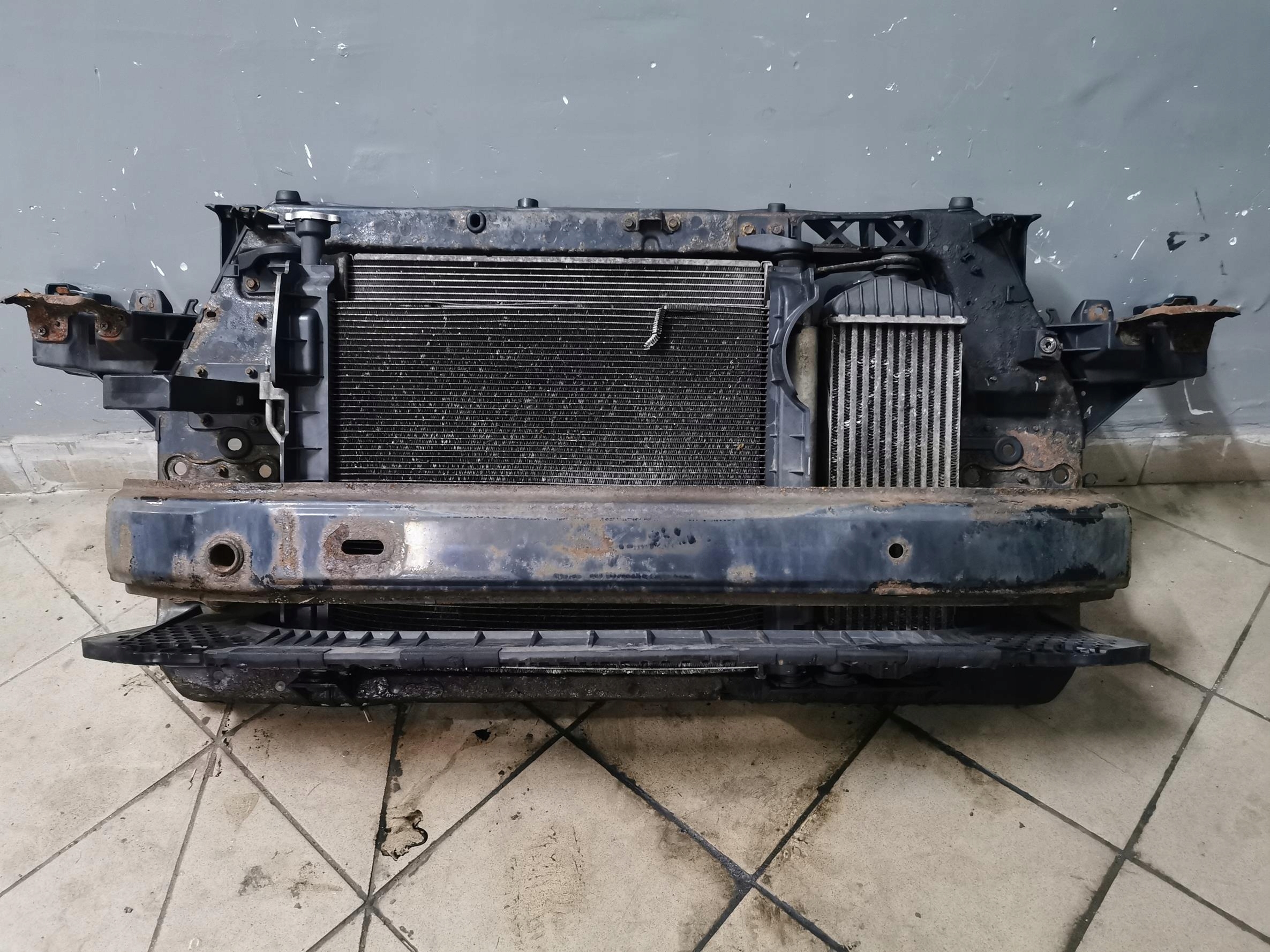 support panel for radiators complete HYUNDAI IX35 1.7 CRDi 116KM