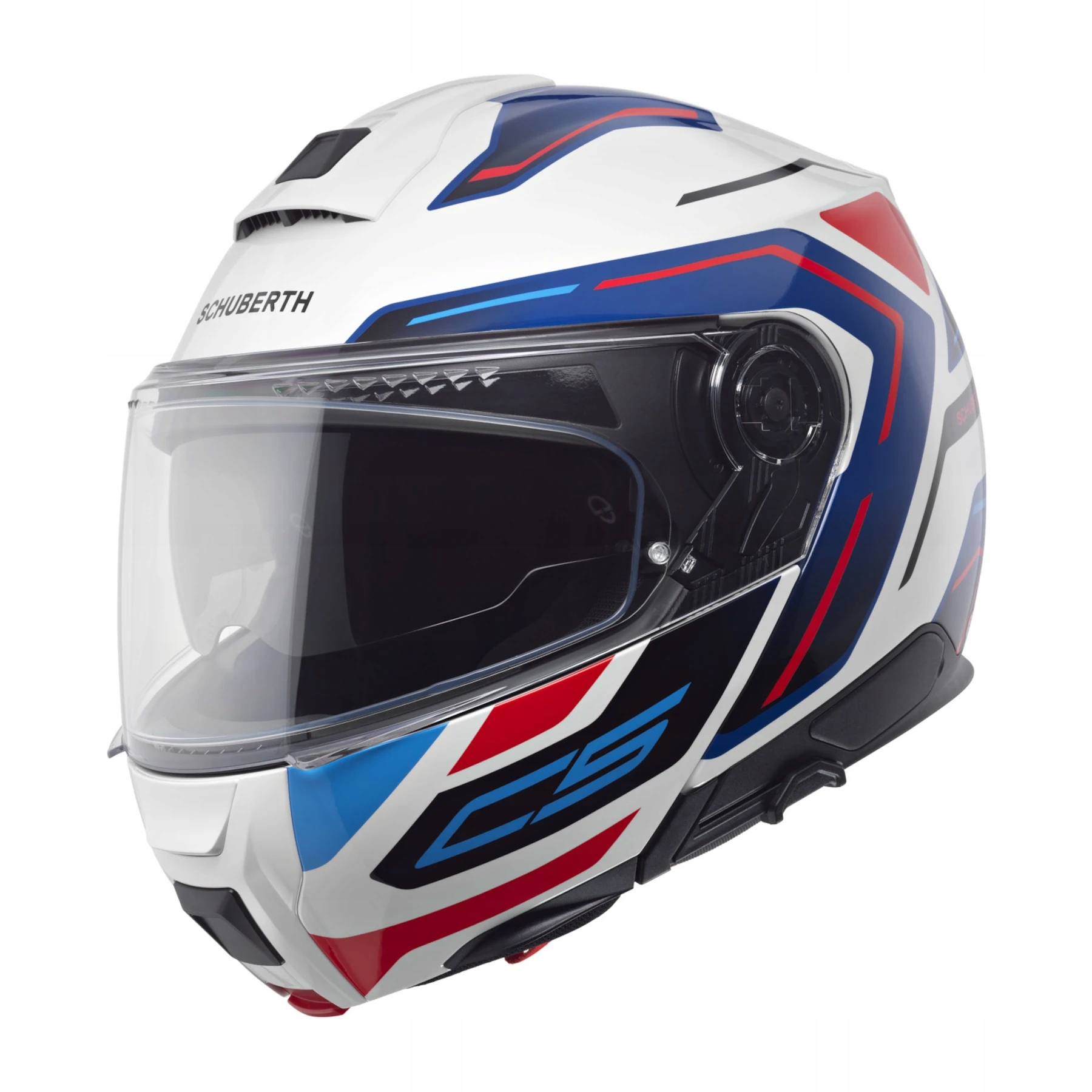 Motocyklová Prilba Schuberth C5 Omega White Lesklá S Blendou veľ. M