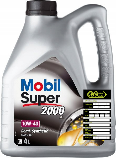 

Mobil 10W40 2000 4L Olej Silnikowy Zawieszka