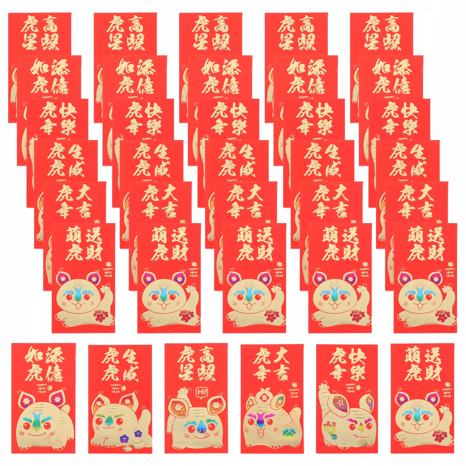 Chińskie czerwone koperty upominki ślubne 2022 pieniądze