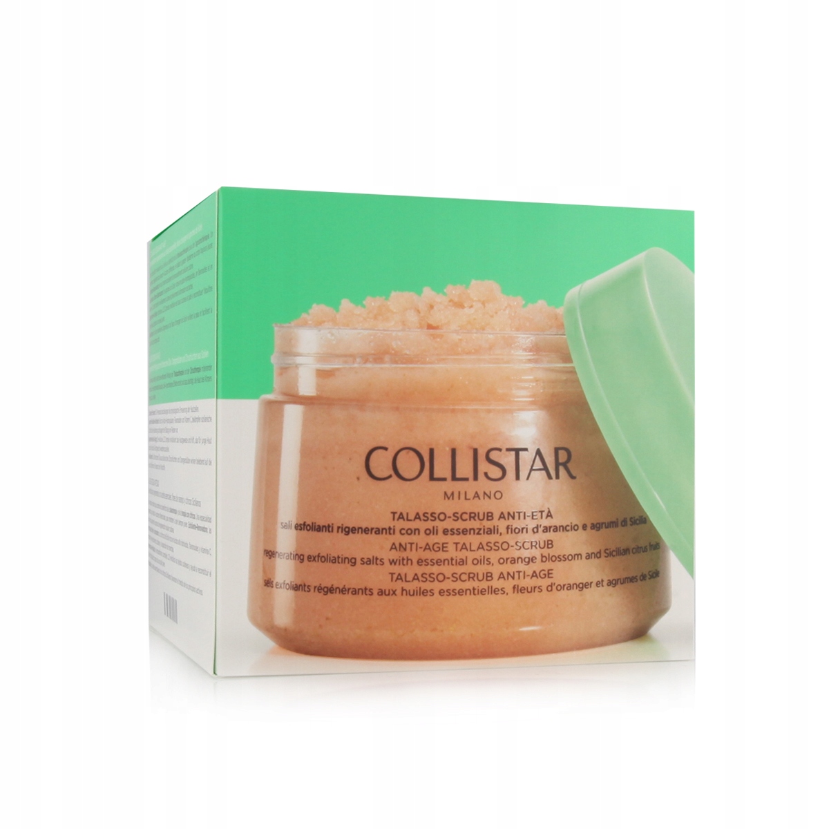 Collistar peeling solny z pomarańczą Anti Age Talasso Scrub do ciała 700g