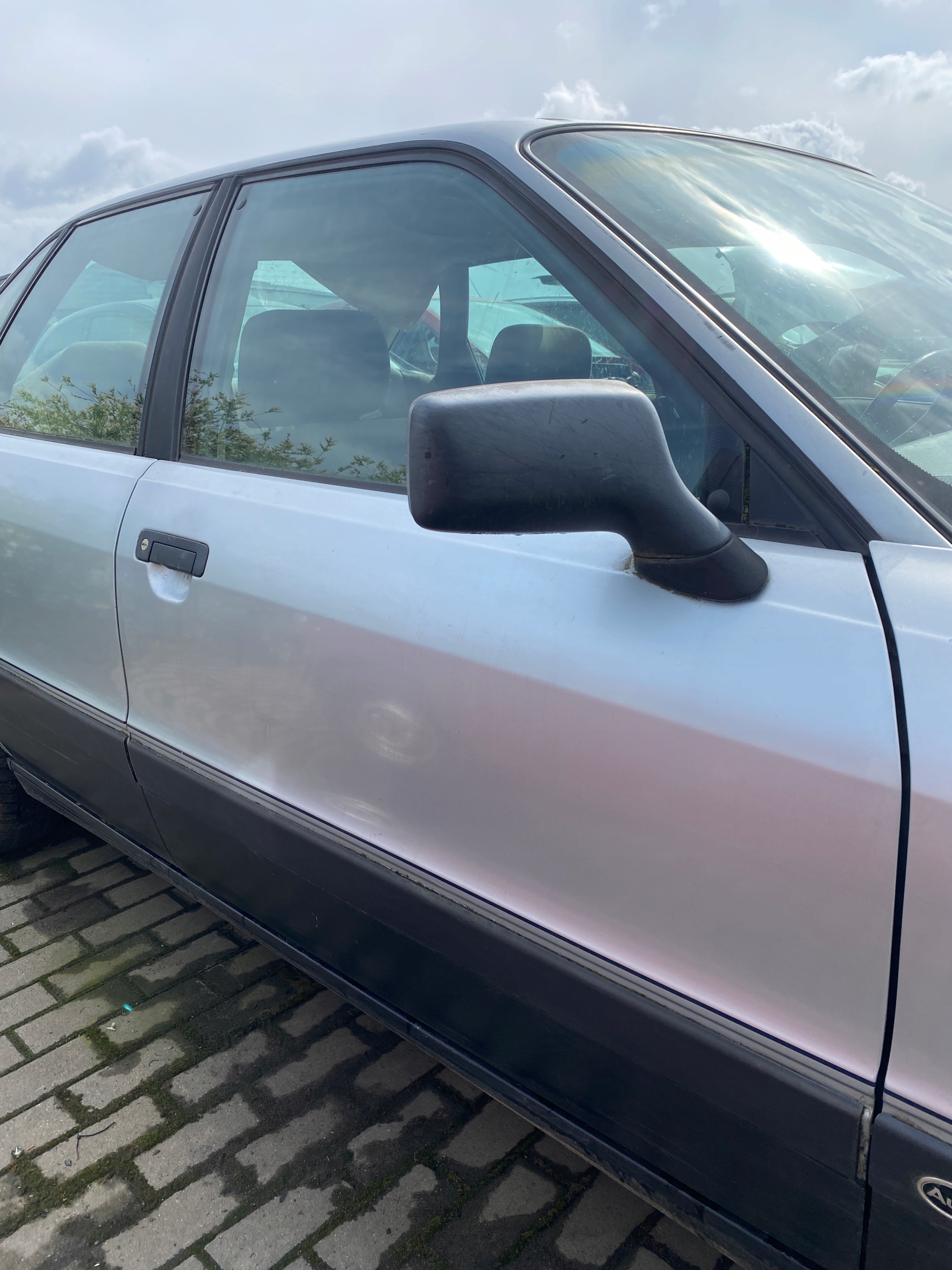door right front front Audi 80 B3 86-91 kod lakieru LY5U