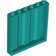 

Lego 23405 Panel Ściana 1x6x5 turkusowy Nowy (6g)