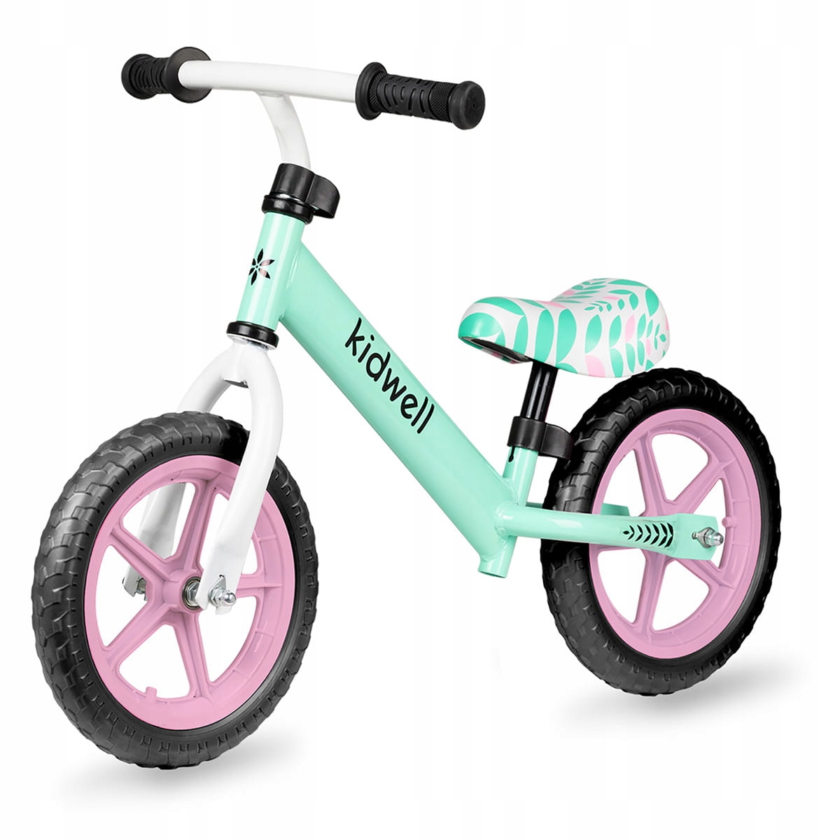 Rowerek Biegowy Kidwell Rebel Mint Miętowy Balance Bike