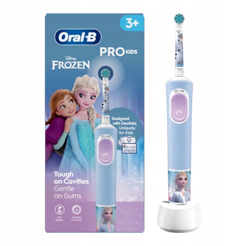 Braun Oral-B Pro Kids 3+ Frozen szczoteczka elektryczna dla dzieci E2409