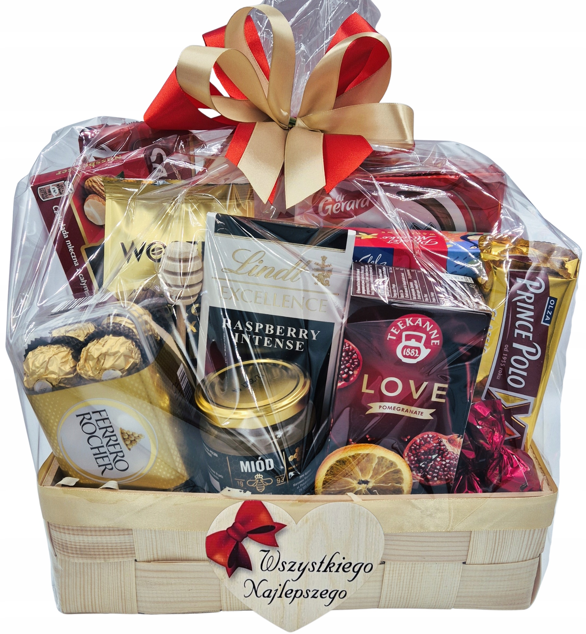 Levně Dárkový koš Box Sada sladkostí Dárek Narozeniny Jmeniny Výročí 30