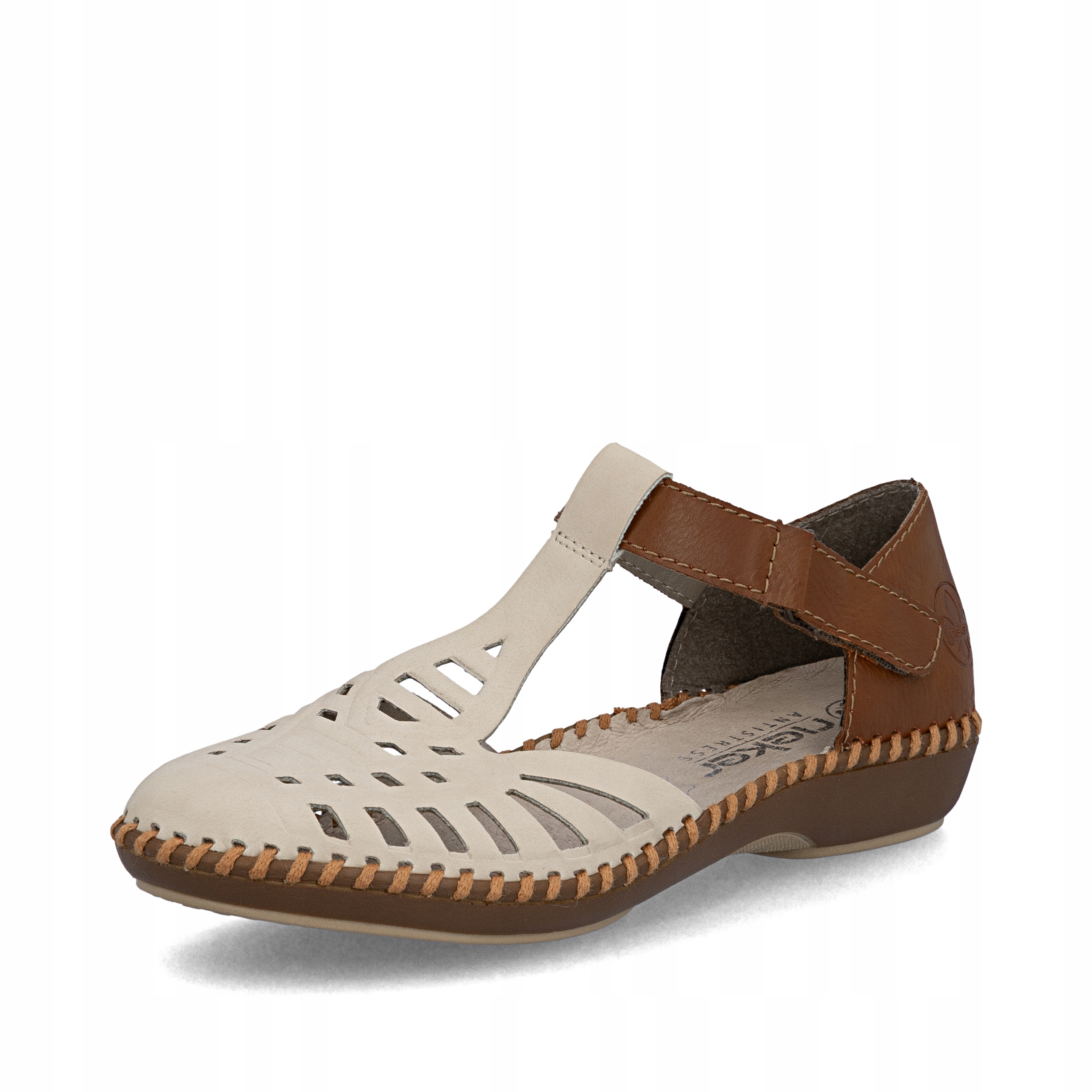 Rieker Antistress Sandály Dámské Polobotky Krytá Pata M1688-60 vel. 40