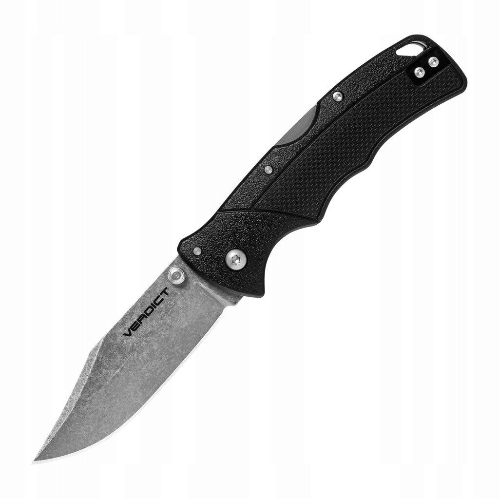 Nůž s klipem Edc Cold Steel Verdict Clip-Point černý