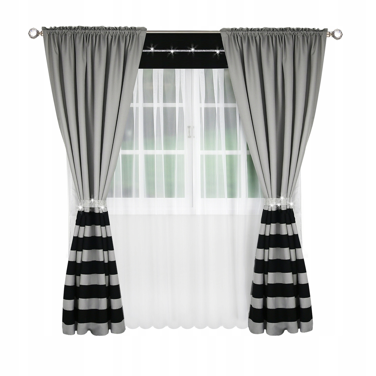 

Zestaw Dekoracyjny Panel 250x400 Firana gotowa