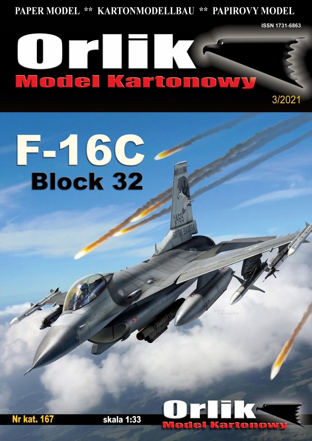 

Orlik Samolot F-16C Block 32