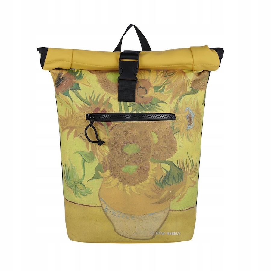 Nepromokavý rolovací batoh Mart Art New York New Rebels Sunflower