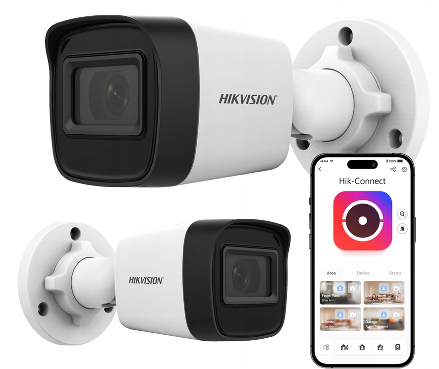 Ip kamera Hikvision Venkovní 2MPx PoE mikrofon VE-NC120F-IU Full Hd