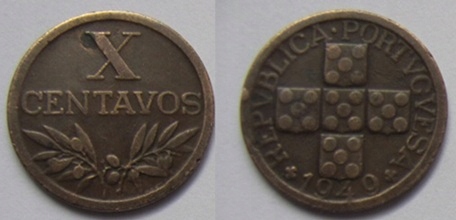 Portugalia 50 centavos 1970