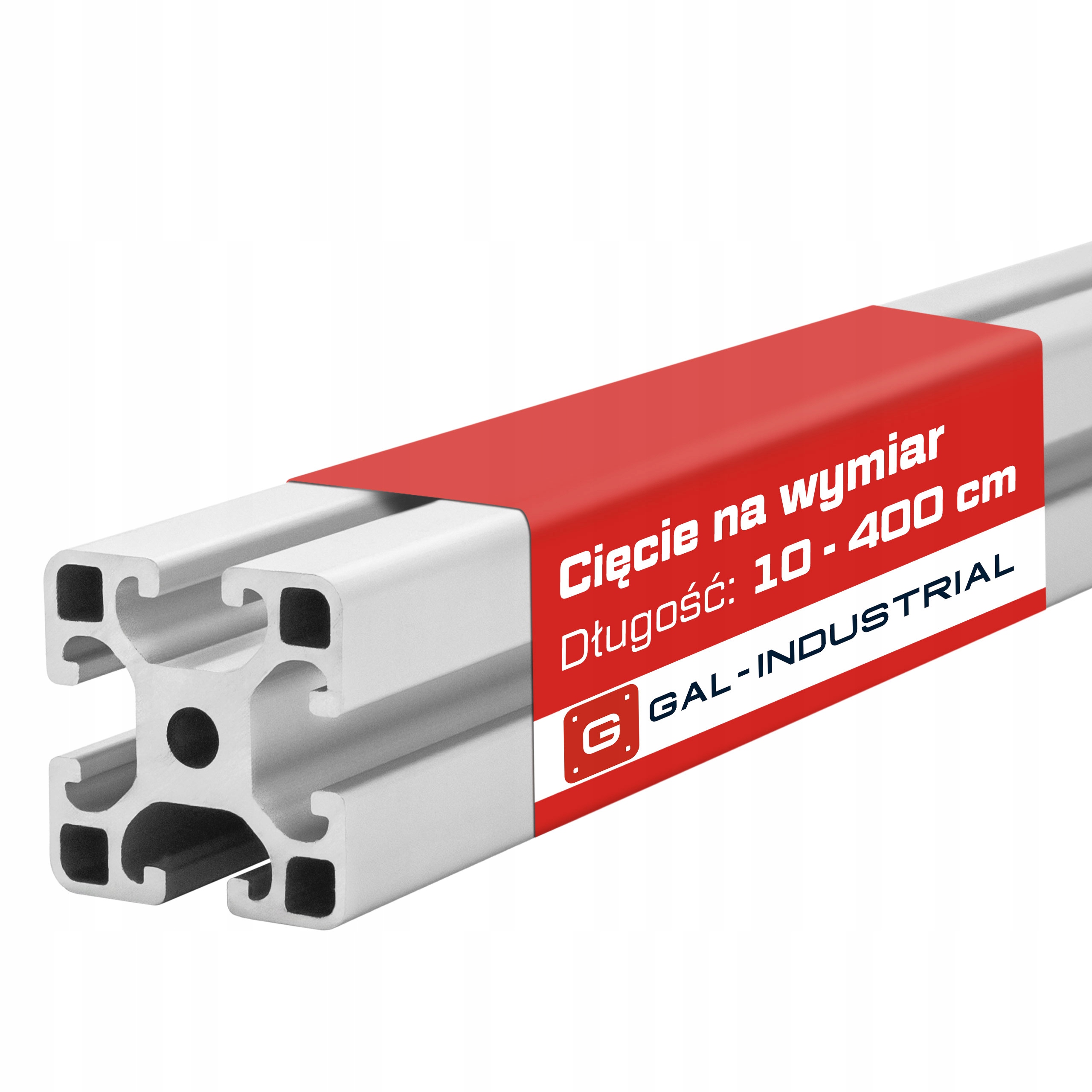 Aluminiový Konstrukční Profil 40x40 [8] R 140 Cm Řezání na míru
