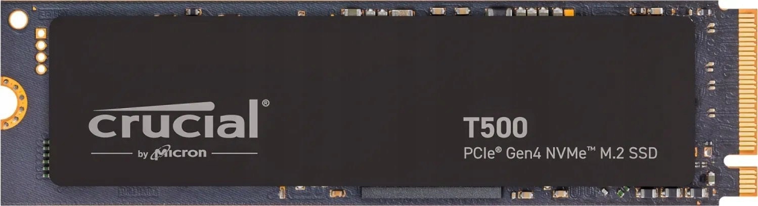 Dysk Ssd Crucial T500 2TB M.2 2280 Pcie x4 Gen4 NVMe (CT2000T500SSD8)
