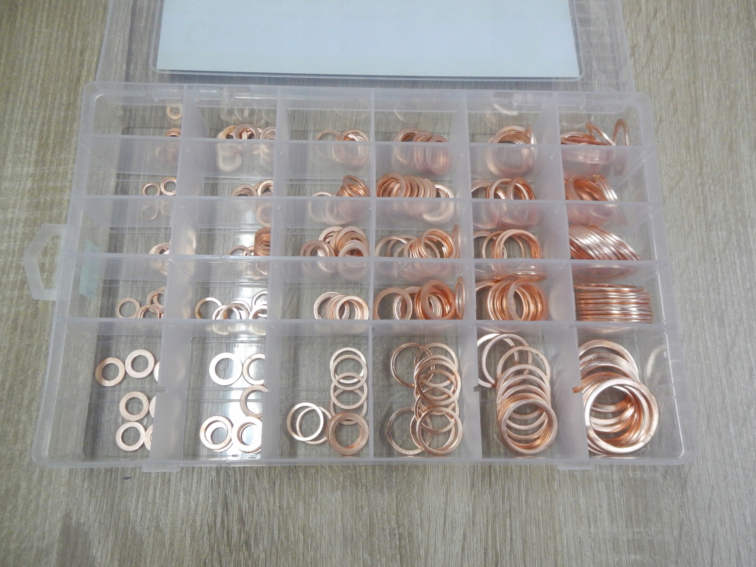 Zestaw podkładek miedzianych Podkładki 300szt Kod producenta 14706