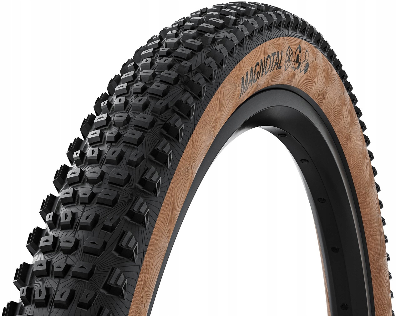 Plášť Na Kolo Continental Magnotal Trail Soft 29 x 2,40 černá/hnědá