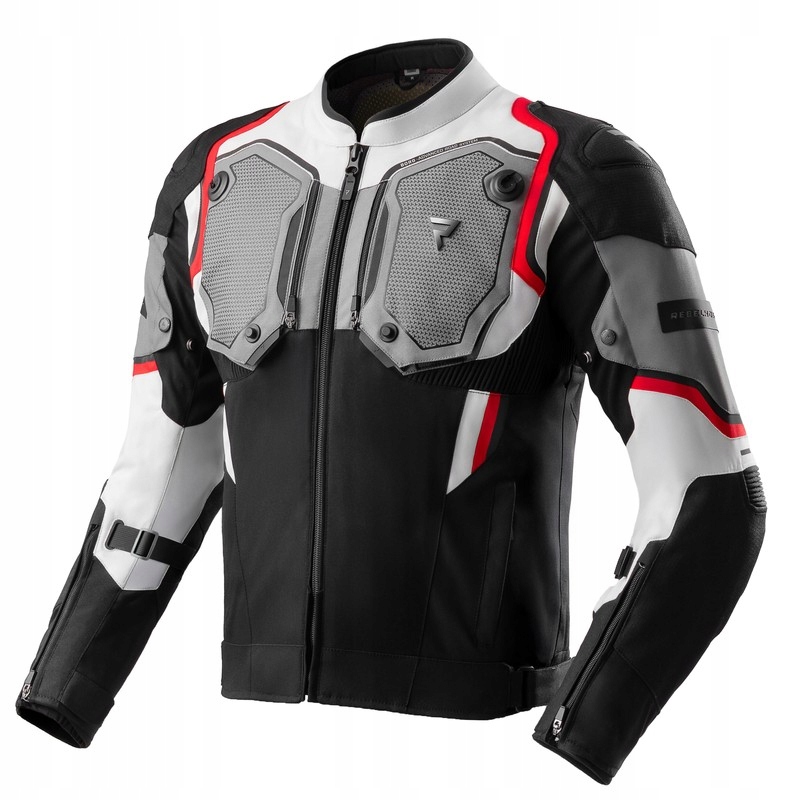 Bunda Rebelhorn Borg 2 Black/Grey/Red veľ.S
