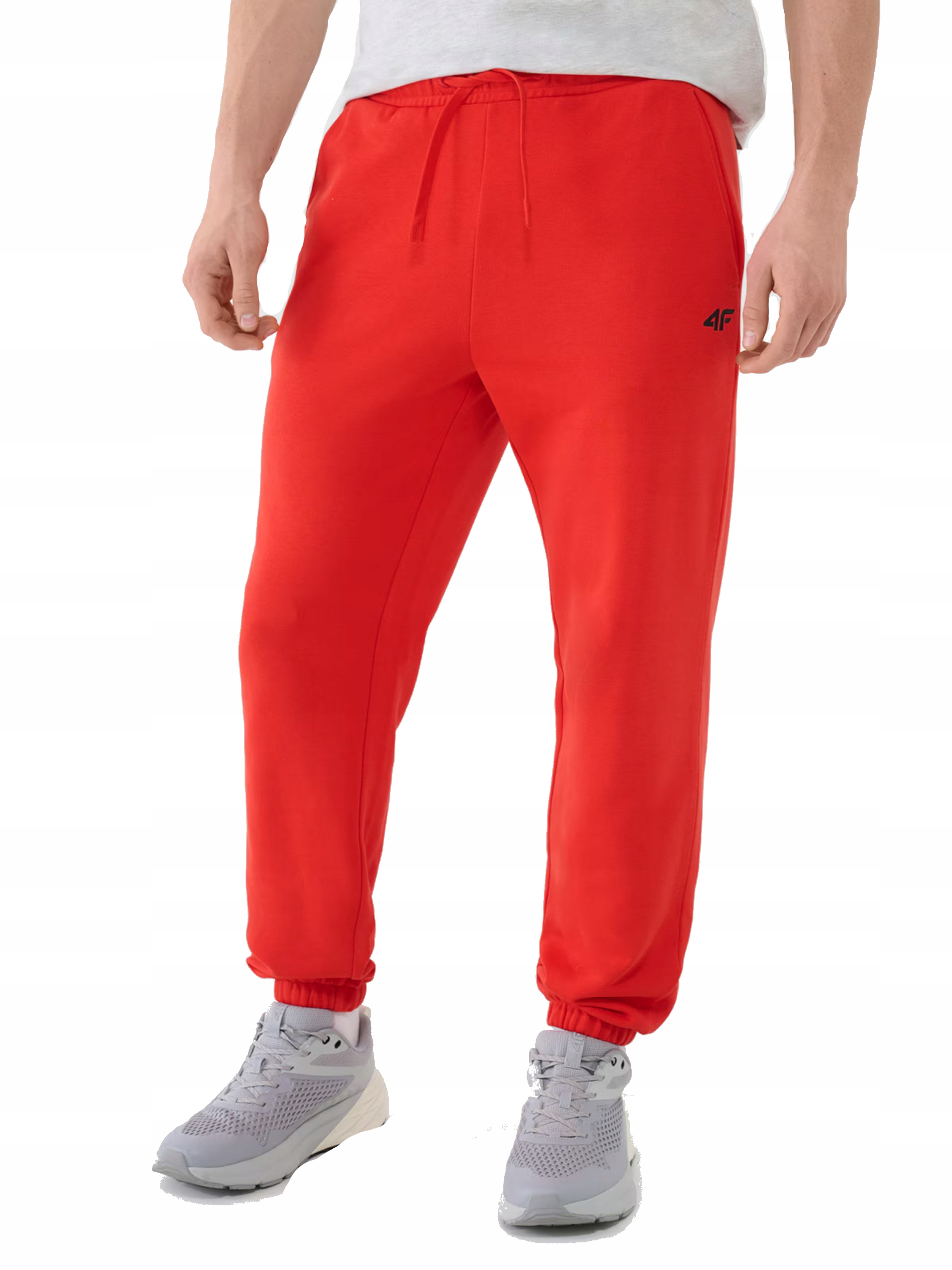 Pánské kalhoty 4F 4FWMM00TTROM1139-62S joggery se stahovací šňůrkou, tepláky XXL