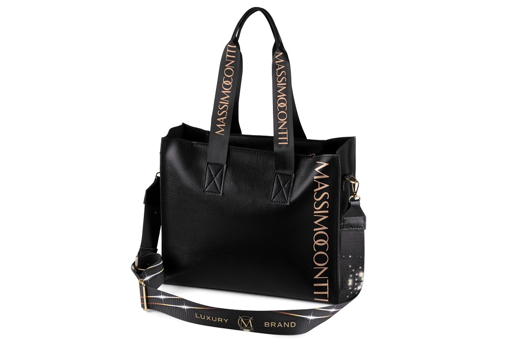 MASSIMO CONTTI TOREBKA DAMSKA SHOPPER LISTONOSZKA Stan opakowania oryginalne