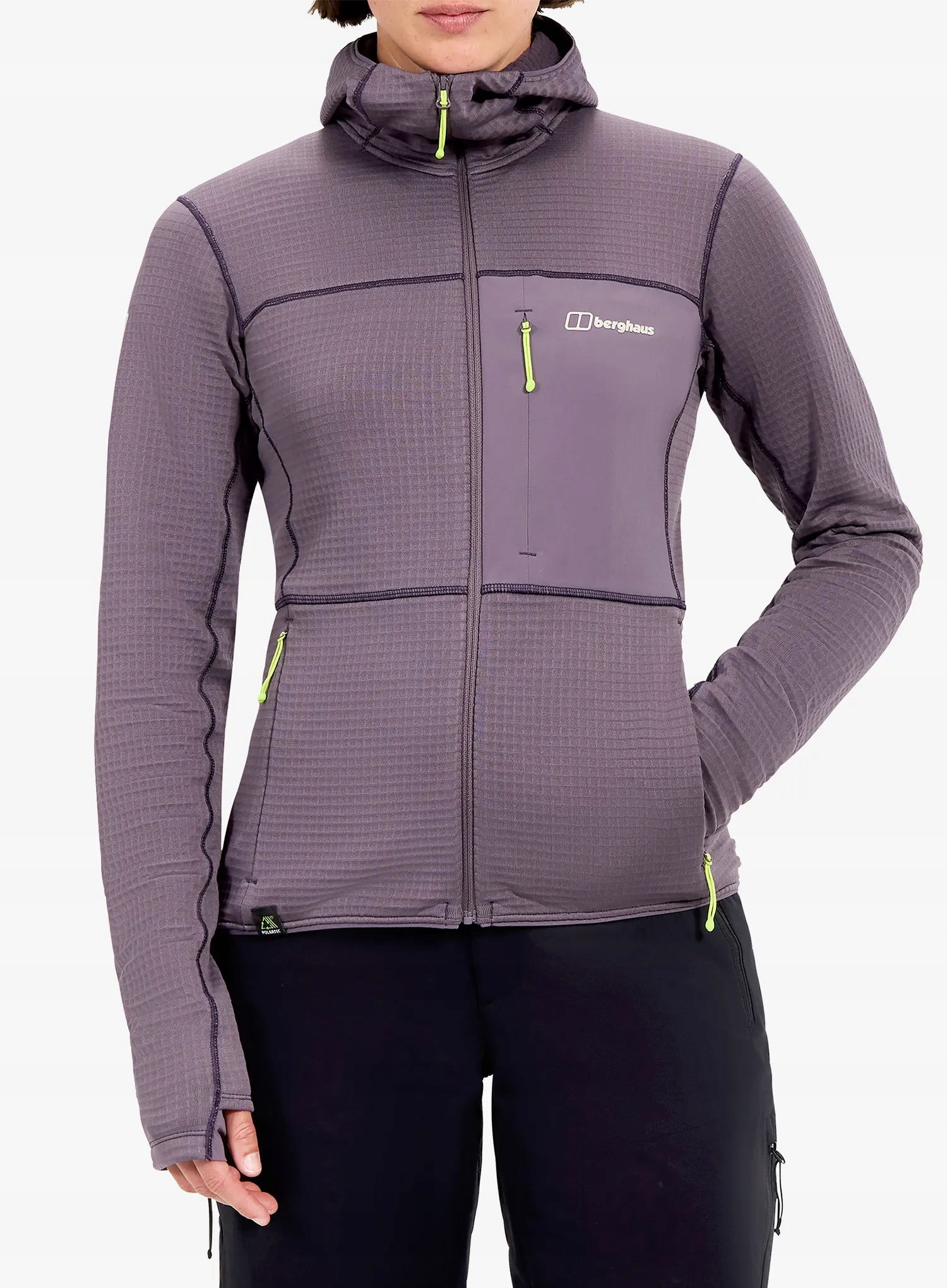 Bluza rozpinana damska Berghaus Ridge-Hiker Hoody purple planet 10 (s)