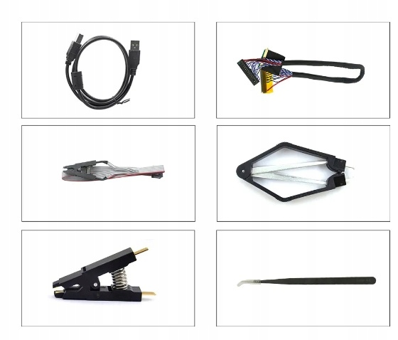 PROGRAMATOR UNIWERSALNY T48 TL866-3G 25 adapterów Marka inna